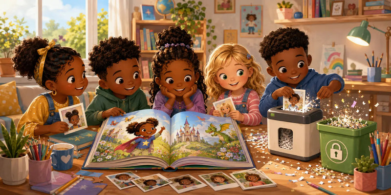 Que deviennent les photos de votre enfant après la création du livre