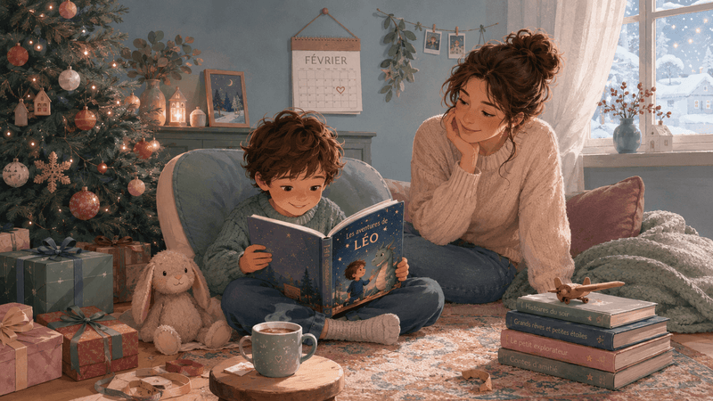 Commander un livre personnalisé pour Noël : délais, dates limites et cas particuliers