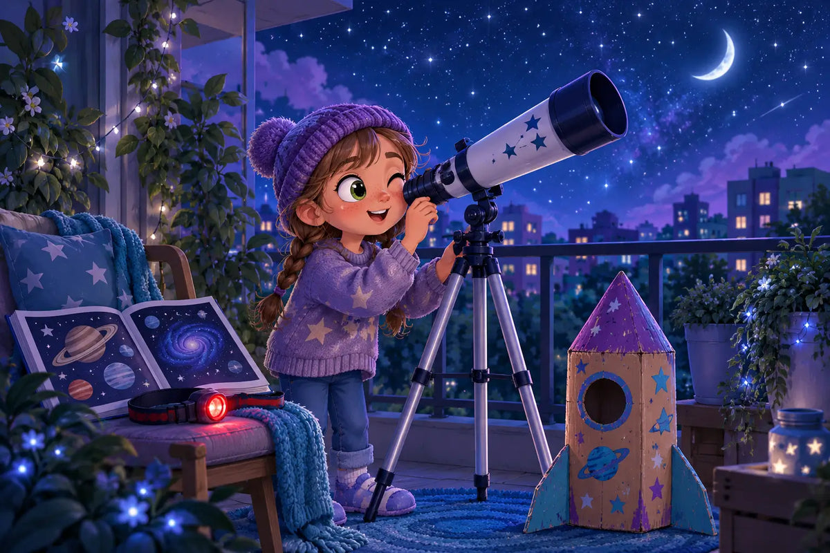 Cadeau pour un enfant passionné d'espace : idées de 3 à 9 ans
