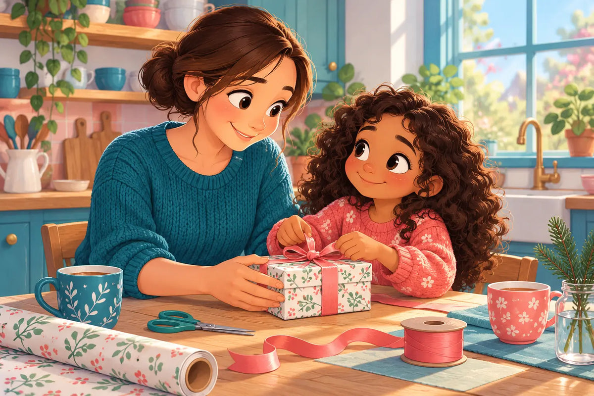 Cadeau de Noël pour l'enfant de son conjoint : trouver la juste place