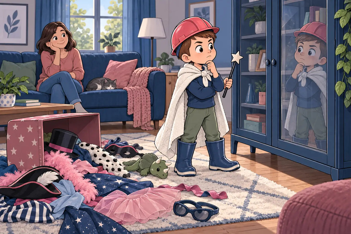 Pourquoi votre enfant veut toujours être quelqu'un d'autre