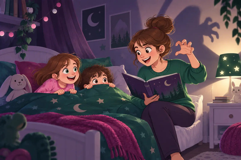 Pourquoi les enfants réclament les histoires qui font peur