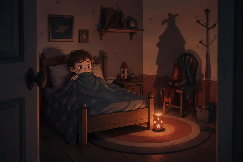 La peur du noir : ce qui se passe dans la chambre à vingt heures trente