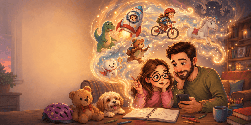 Idée d'histoire pour enfant : que faire quand rien ne vient
