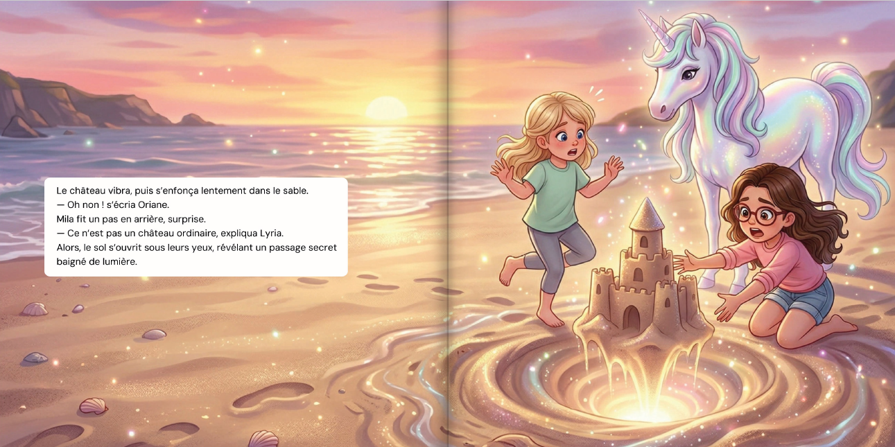 Livre personnalisé enfant - Vous l'imaginez, on l'écrit
