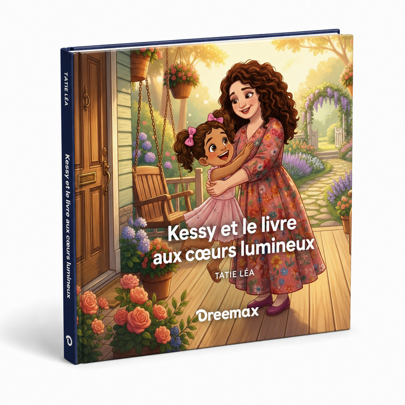 Kessy et le livre aux coeurs lumineux